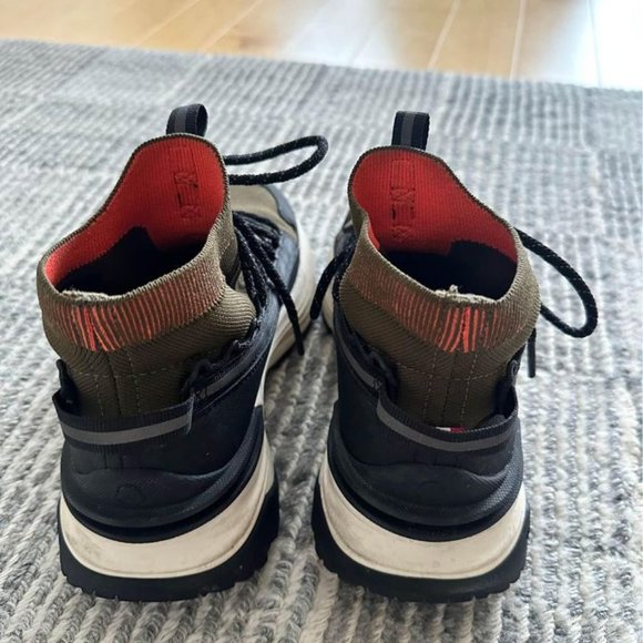 Moncler khaki monte runner high shoes - 37.5 - Picture 6 of 9